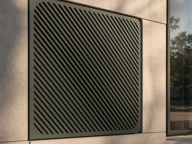 Example perforated ventilation grille